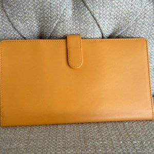 New Leather Travel Wallet Passport Holder Clutch Leather SWING Men & Women